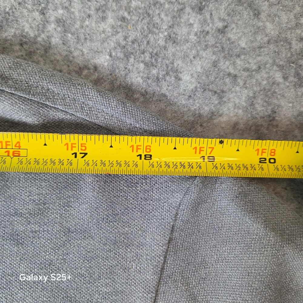 NWT Vineyard Vines Mens XL Gray Short Sleeve Pique Cotton Spandex Polo Shirt - Picture 5 of 7